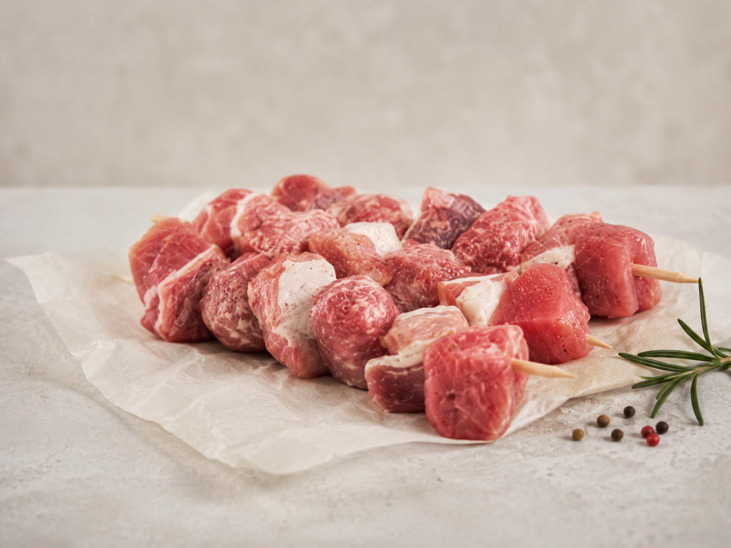 Spiedoni freschi lavorati in Abruzzo - Adriatica Salumi